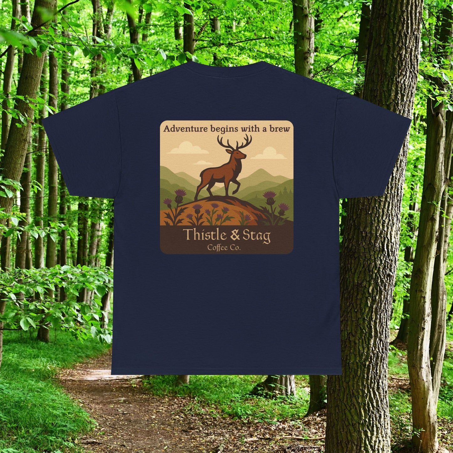 Adventure Begins With A Brew Tee