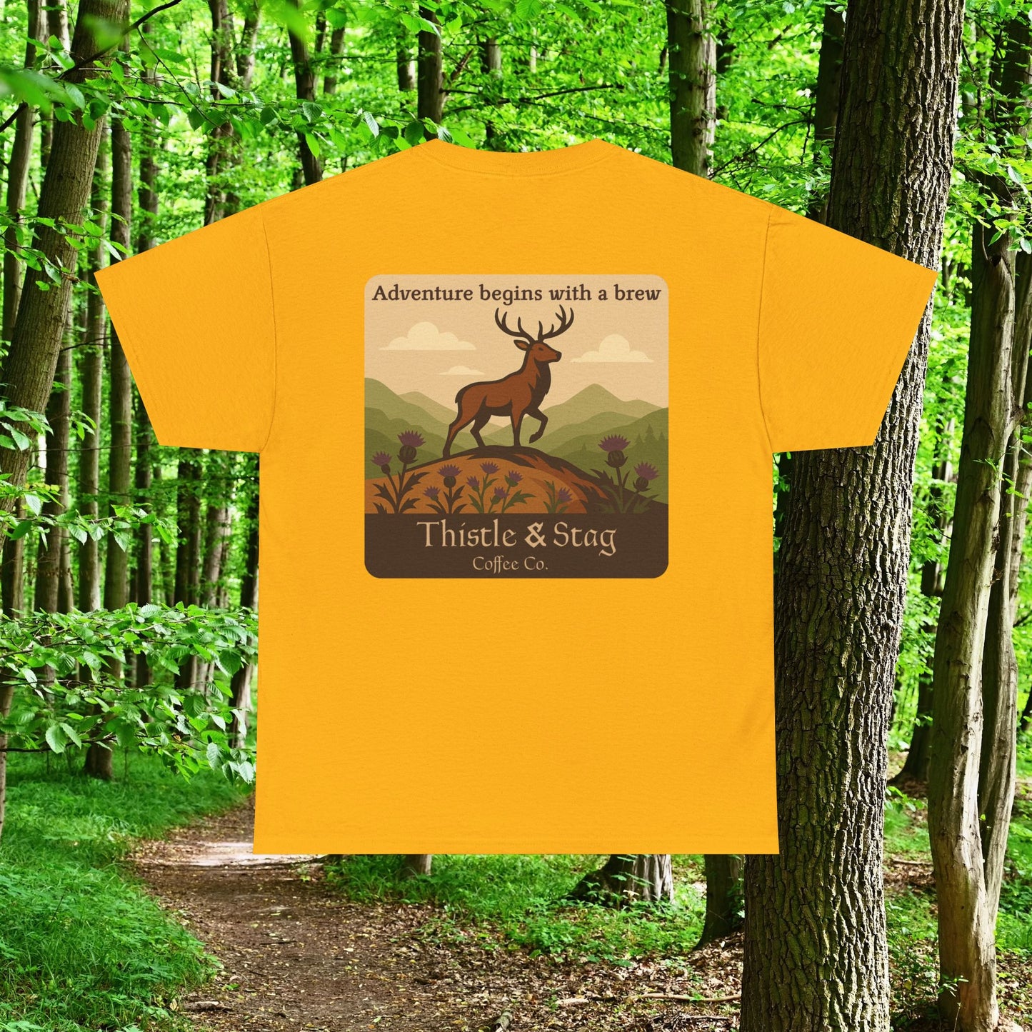 Adventure Begins With A Brew Tee