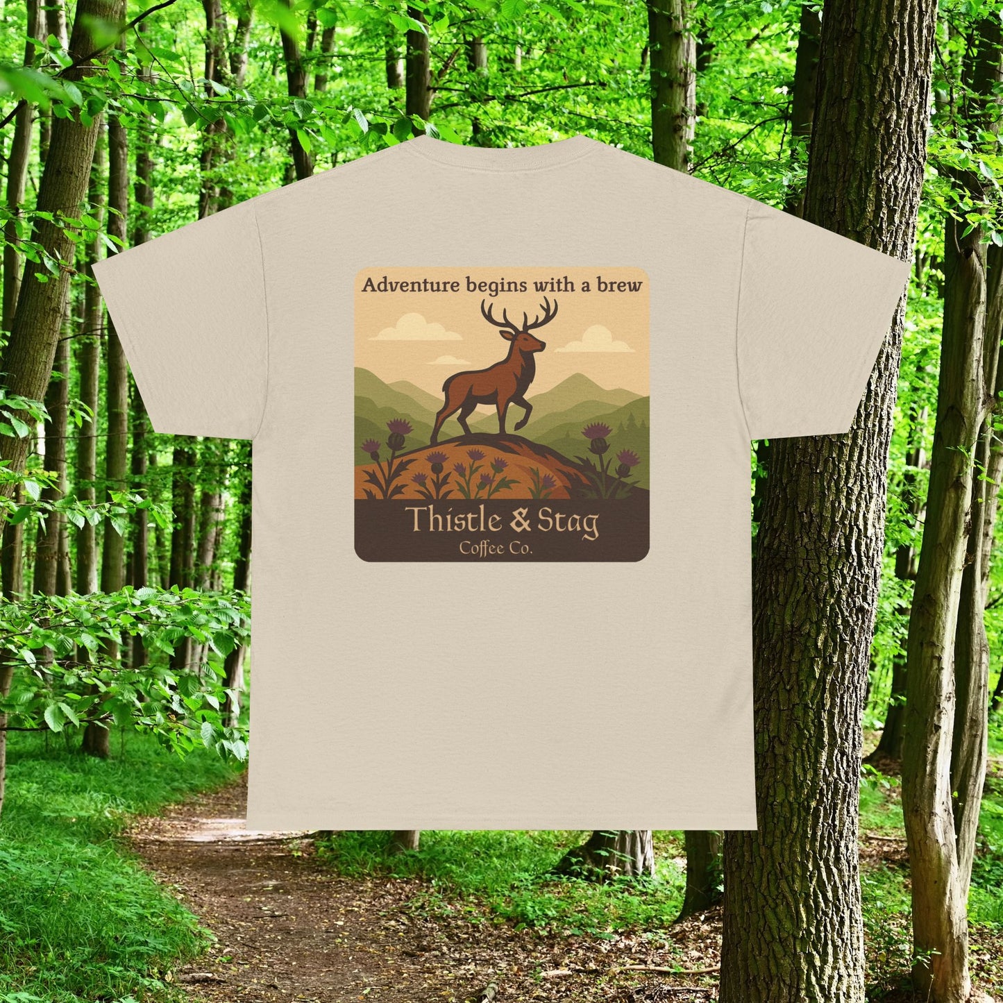 Adventure Begins With A Brew Tee