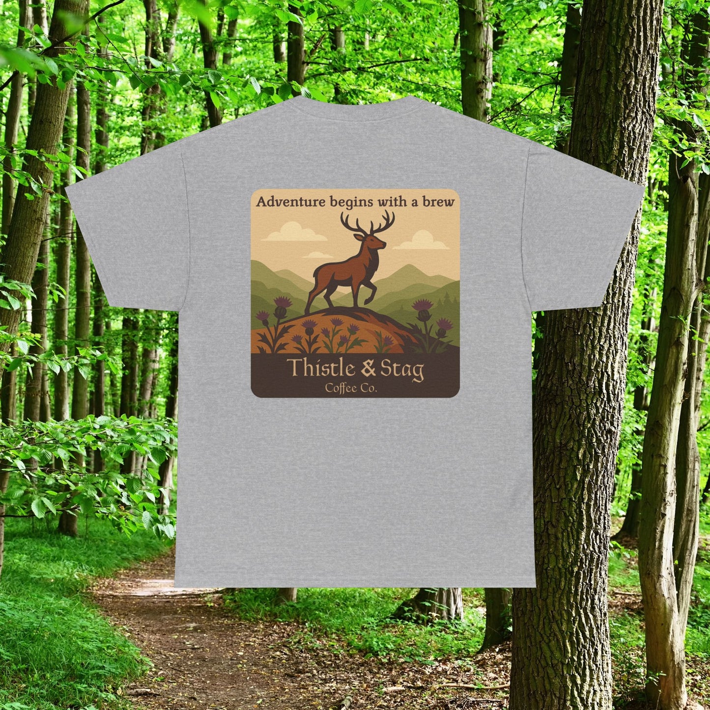 Adventure Begins With A Brew Tee