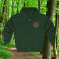 Adventure Begins With A Brew Zip Hoodie