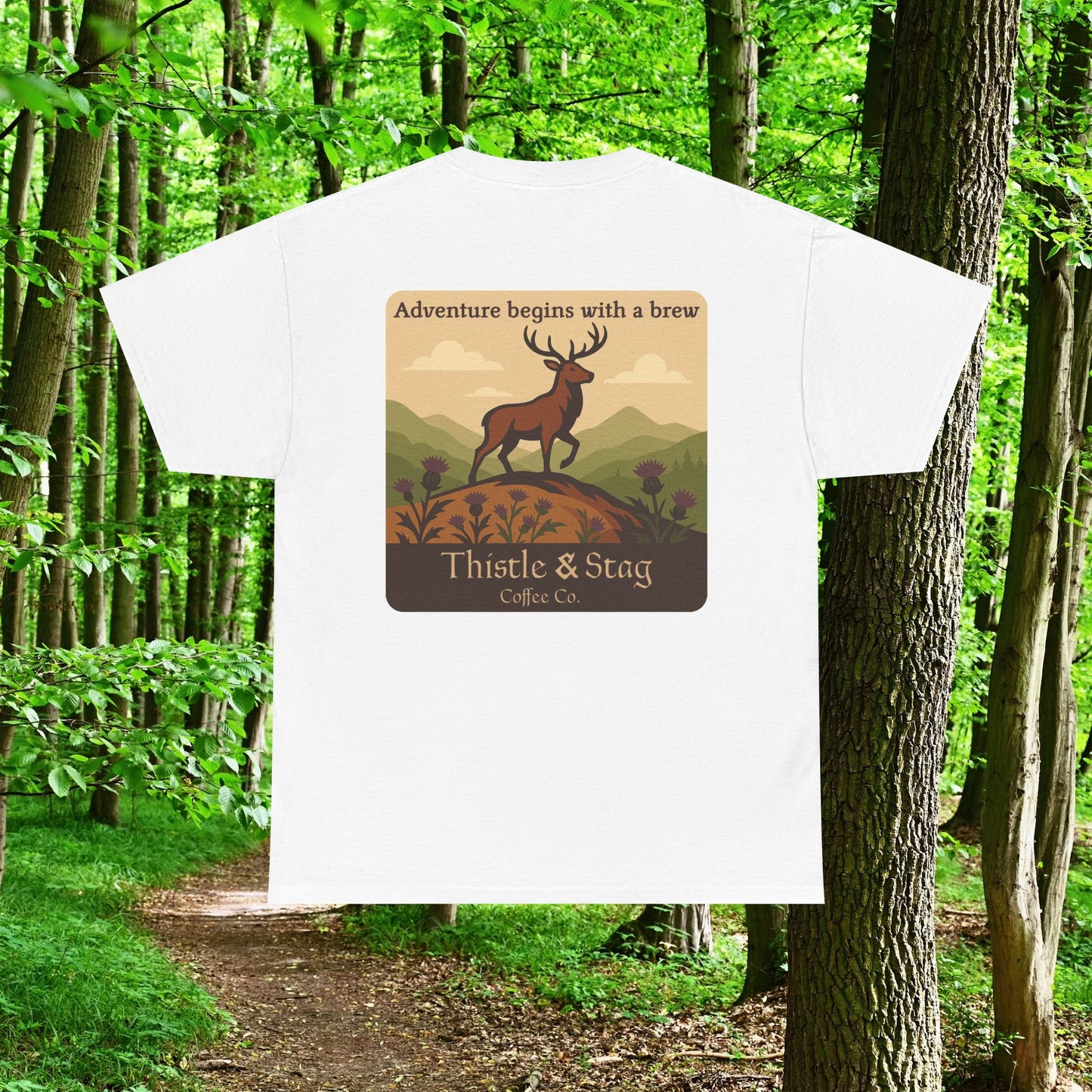 Adventure Begins With A Brew Tee
