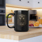 The Unbroken Stag Black Ceramic Mug (11oz/15oz)