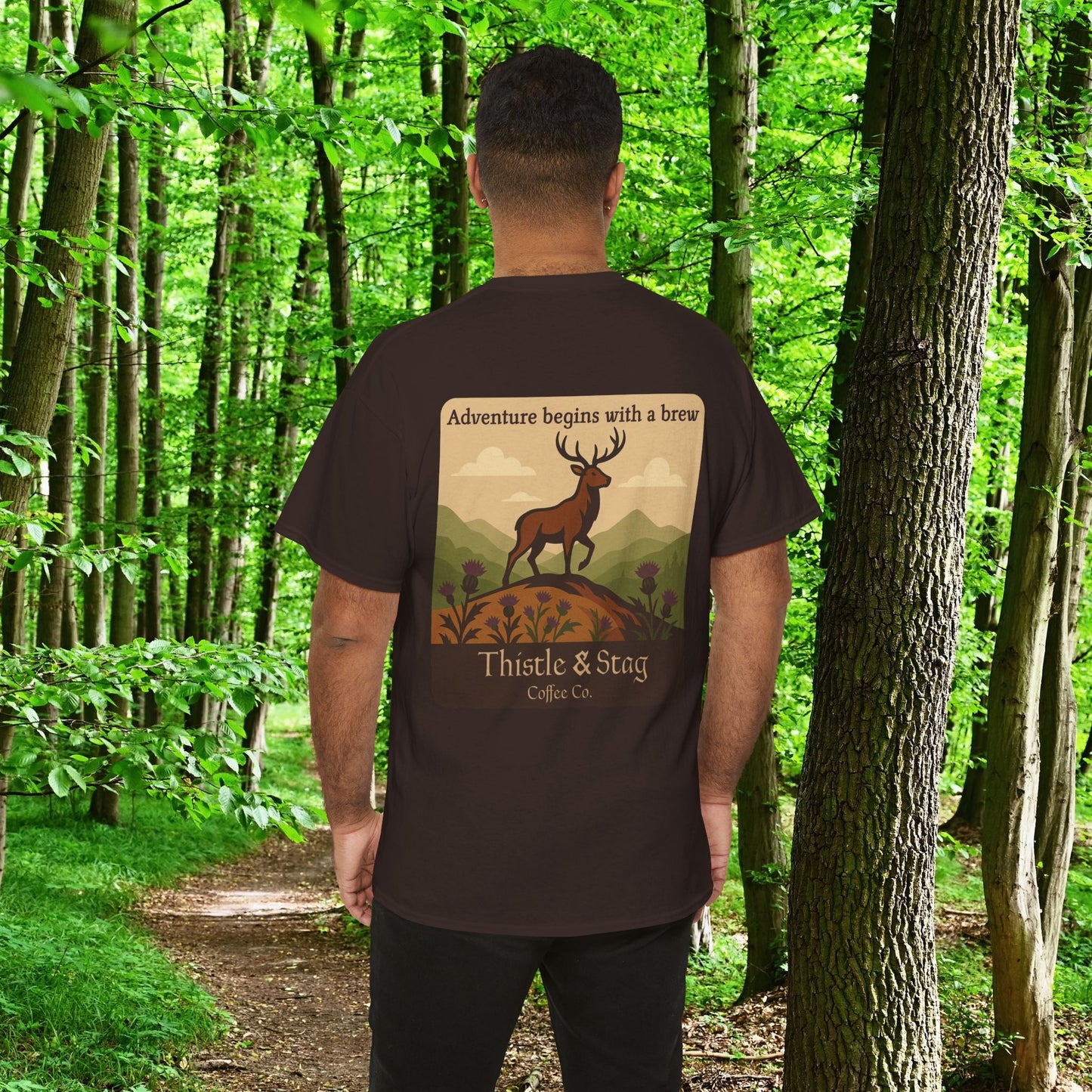Adventure Begins With A Brew Tee