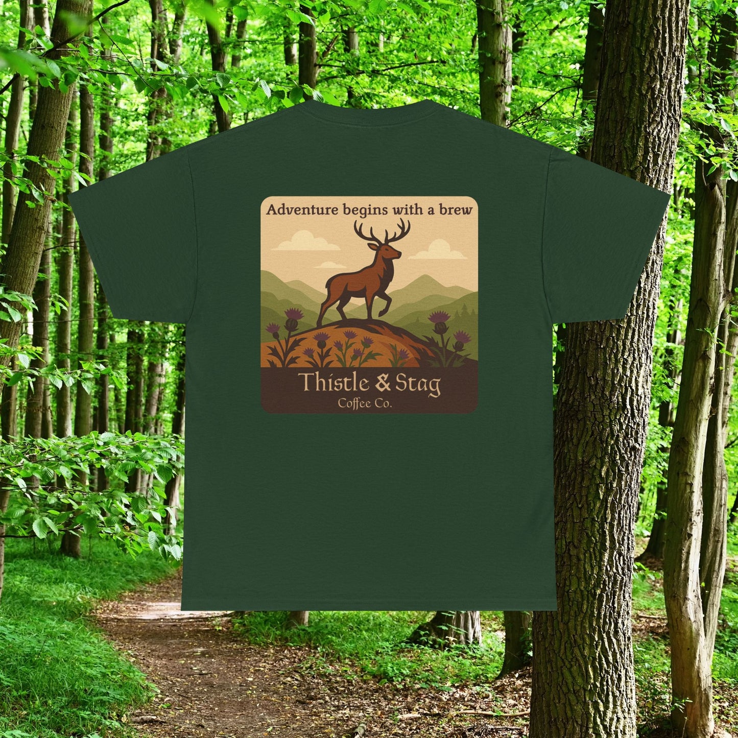 Adventure Begins With A Brew Tee