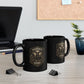 The Unbroken Stag Black Ceramic Mug (11oz/15oz)