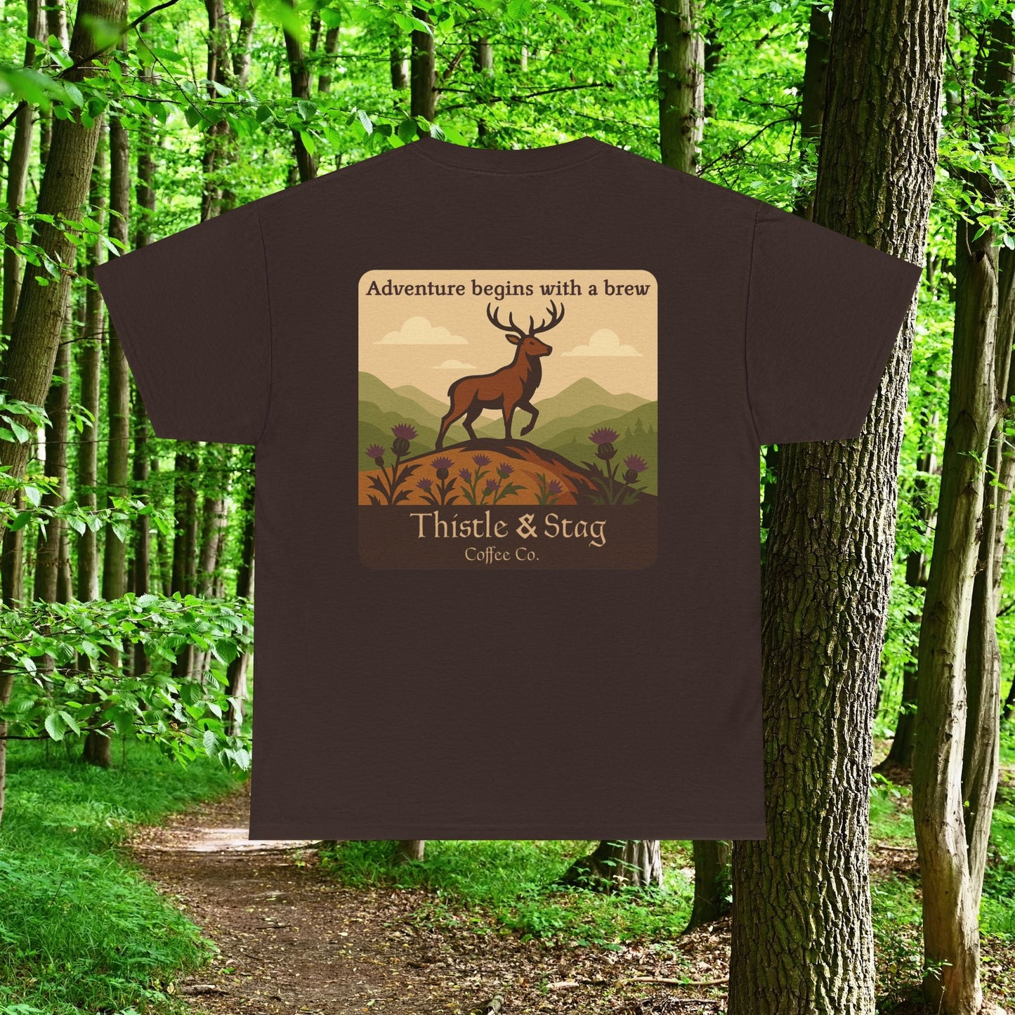 Adventure Begins With A Brew Tee