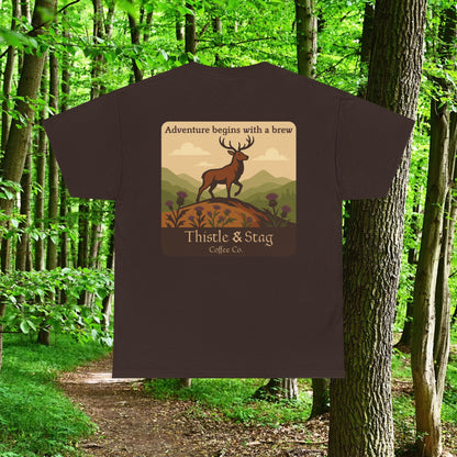 Adventure Begins With A Brew Tee