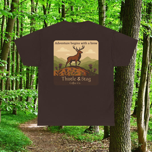 Adventure Begins With A Brew Tee